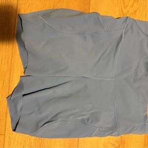 lululemon athletica Fast and Free Blue Athletic Shorts. Side and back pockets.